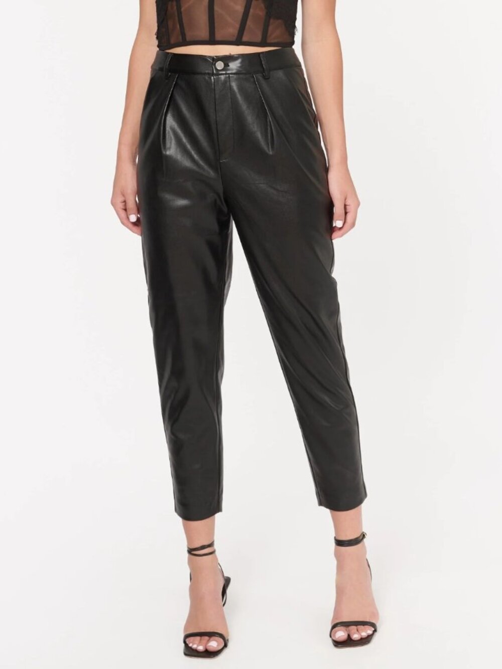 Cami NYC Anja Vegan Leather Pants - Size 2